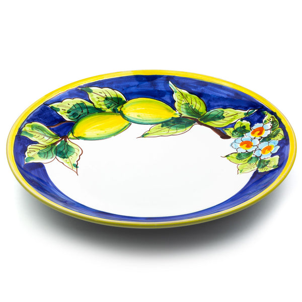 Serving plate - Limoni felici