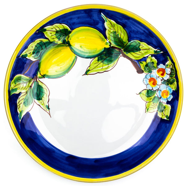 Serving plate - Limoni felici